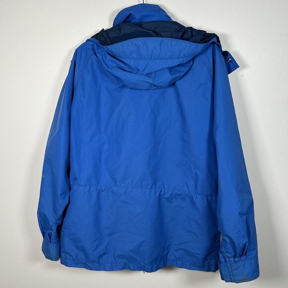 VTG The North Face Brown Label 80s Gore-Tex Blue Jacket USA Women's Size Large - Picture 4 of 8